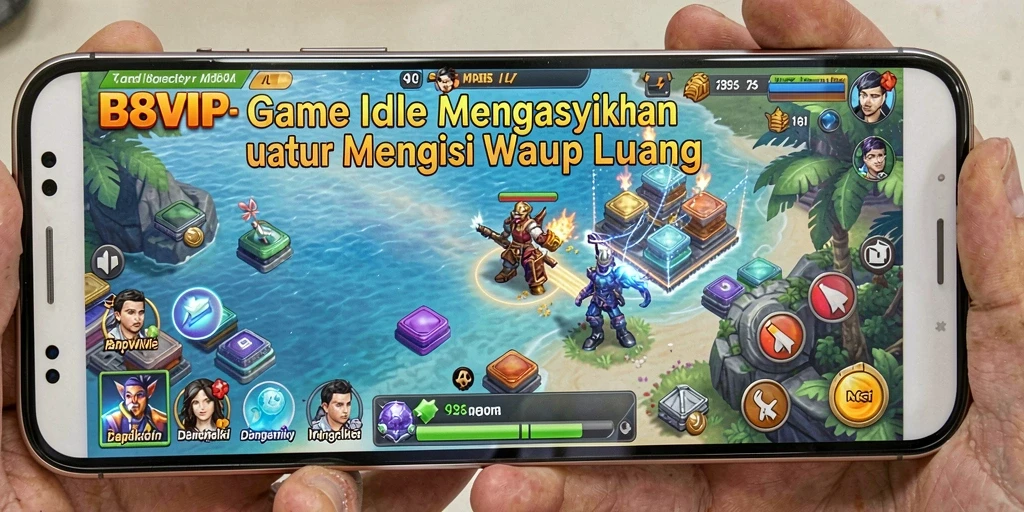 Tampilan gameplay B8VIP yang mengasyikkan dan penuh warna.