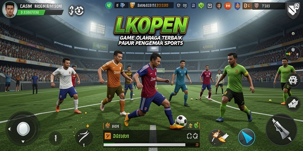 Gameplay menarik dari LKOPEN yang memukau dan menyenangkan.