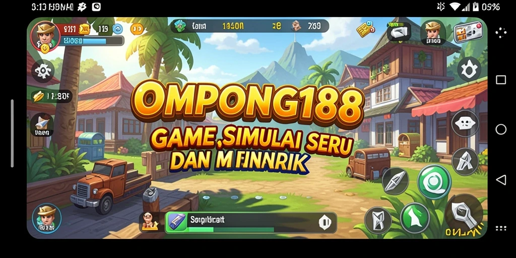 Tampilan gameplay OMPONG188 yang menarik dan interaktif.