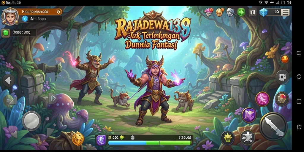 Gameplay petualangan seru dalam RAJADEWA138 yang menantang.