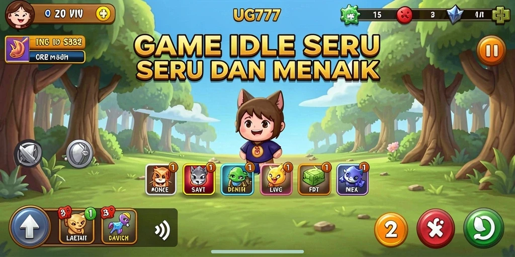 Tangkapan layar utama UG777 menampilkan gameplay yang memikat dan menarik.